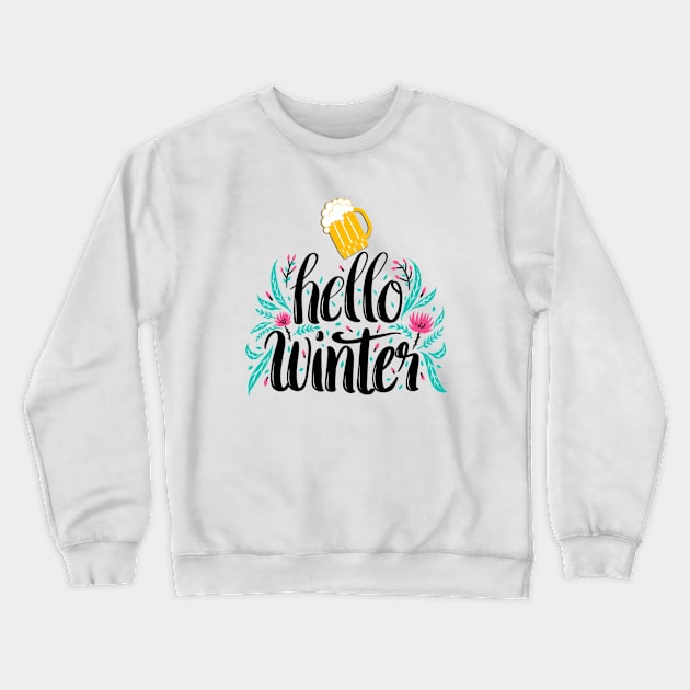 Winter Crewneck Sweatshirt by Akshitaenterprise 